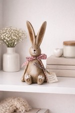Rustic Rabbit Figurine –