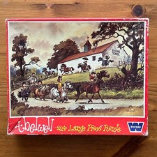 Riding School - 224 large piece Thelwell Whitman puzzle horses cartoon COMPLETE