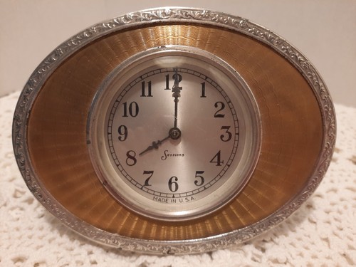 Antique gold guilloche enamel - gold,