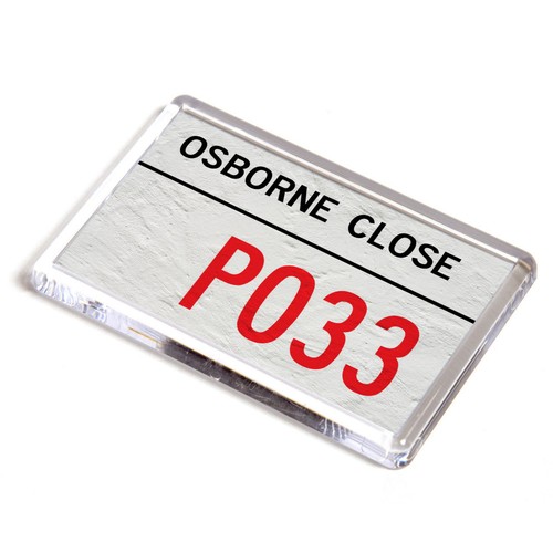 Fridge magnet osborne close - -,