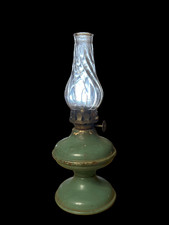 Vintage Mini Metal Oil Lamp 7"