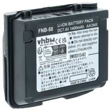 Battery for Vertex Yaesu VX-6E VX-6 VX-7E VX-5RS VX-7R VX-5E VX-6R VX-5R 1400mAh