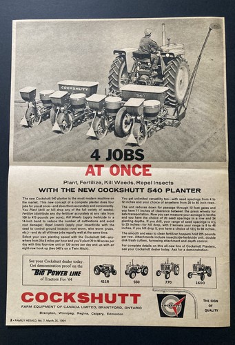 1964 canada canadian tractor - canadian,