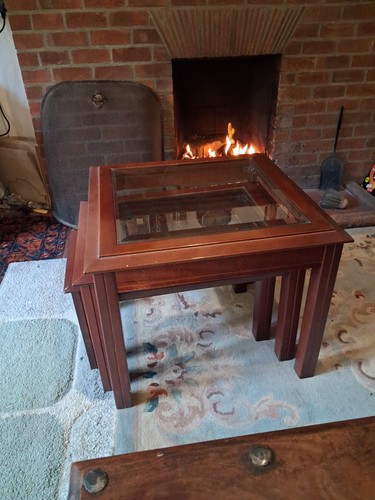 Vintage nest wood - nest,