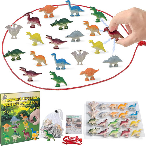 Pcs dinosaur magnetic chess - pcs,