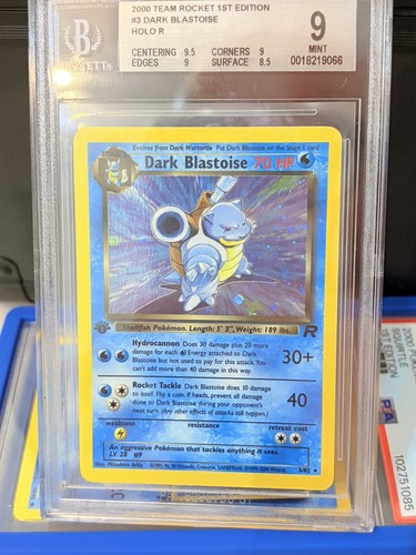 Dark blastoise 1st - blastoise,