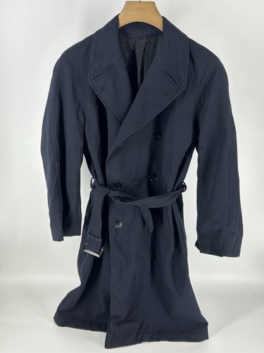 1960s vintage overcoat blue - 1960s,