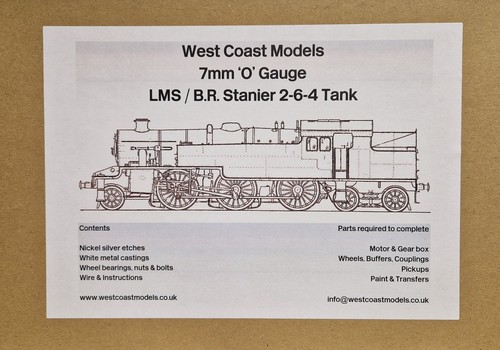 7mm gauge lms stanier - 7mm, lms/br
