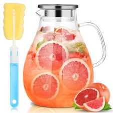 Litre 101oz glass pitcher - 3,