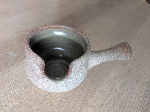 Leach ives pottery - leach, pouring