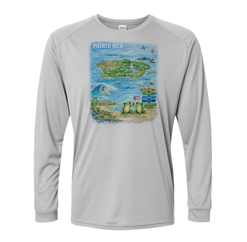 Map puerto rico fishing - puerto,