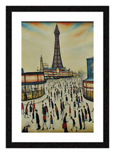 Blackpool Tower Framed Giclée