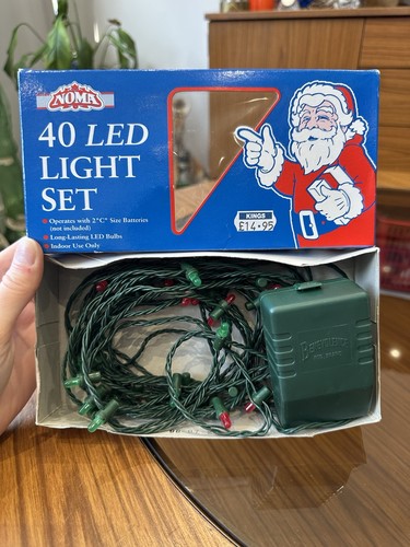 Vintage noma led - 40, battery