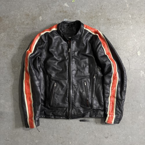 Vintage striped hot - striped, leathers