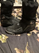Dainese Axial D1 Black Size 10 Hardly Worn