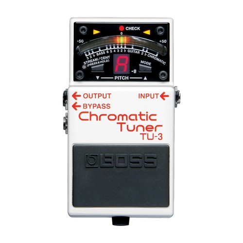 Boss chromatic tuner with - tu-3,