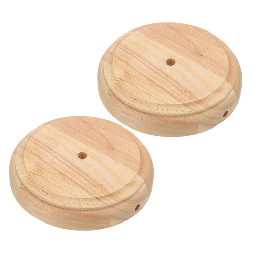 2pcs 3 wooden lamp - x, 1.3"
