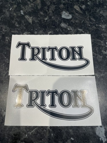 Triton motorcycle stickers - motorcycle,