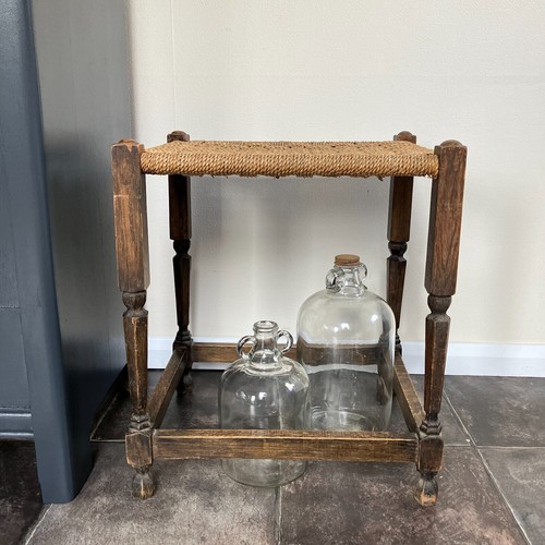 Antique victorian woven jute - antique,