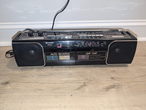 Sharp stereo double - stereo,