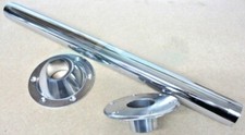 ISLAND TABLE LEG SET KIT CARAVAN / MOTORHOME / HORSEBOX / CAMPER 304 STAINLESS