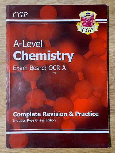Cgp level chemistry ocr a - level,