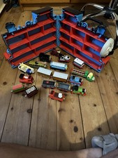 Thomas Take And Play Storage Carrier And Train Bundle 10 Trains 8 Carriages