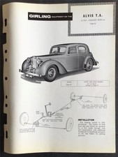ALVIS TA 14hp Chassis 20500 on