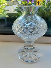 Waterford Irish Crystal Alana Hurricane Tea Light Holder Fairy Lamp