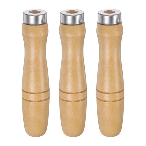 3pcs wooden file - wooden, handle