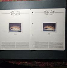 2x RMS Titanic 100th Anniversary Stamps From Bhutan 30th Anniversary  IMO