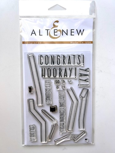Altenew congrats stamp set - stamp,