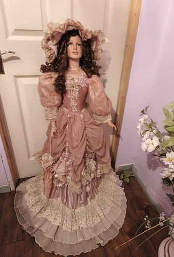 Vintage tall large porcelain - tall,