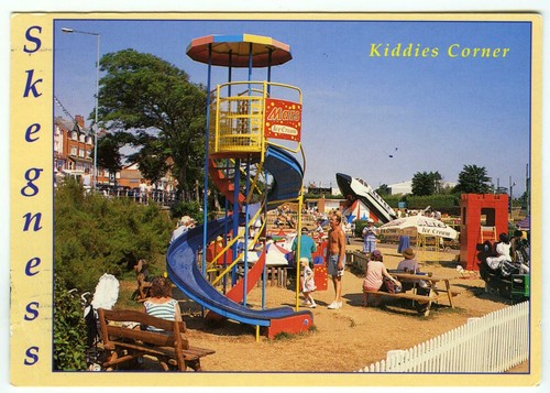Dennis postcard playground - dennis,