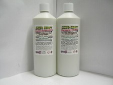 2 x Industrial Strength Kitchen Sink Plughole Drain Unblocker Cleaner 1 Litre ES