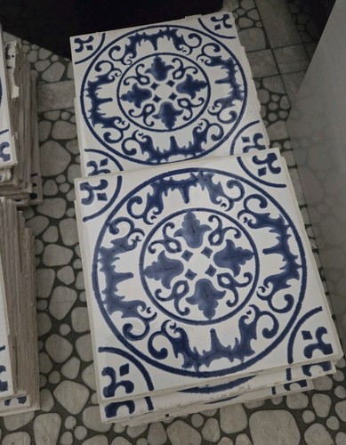 Vintage ceramic wall tile - vintage,