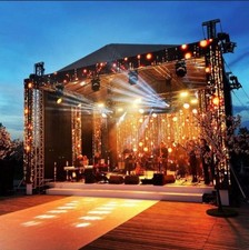 Outdoor festival stage hire - stage,