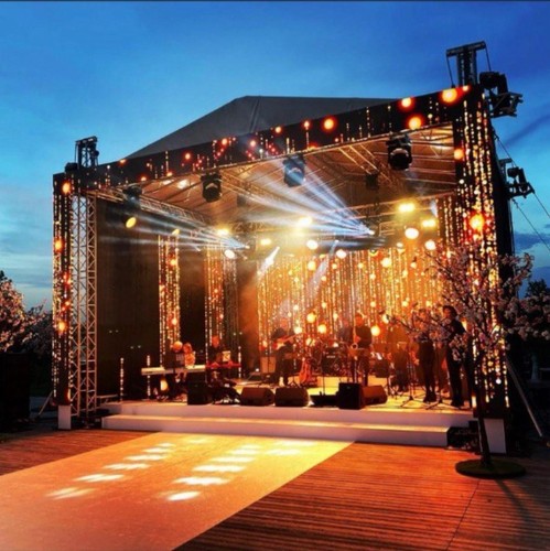 Outdoor festival stage hire - outdoor,