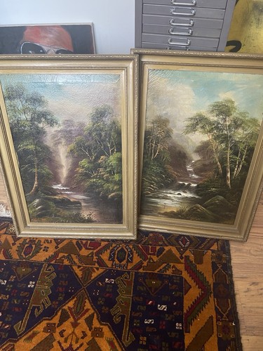 Antique oil paintings - antique,