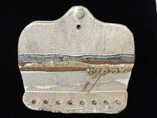 Unusual Large signed  pottery