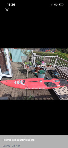 Fanatic windsurfing board - windsurfing,