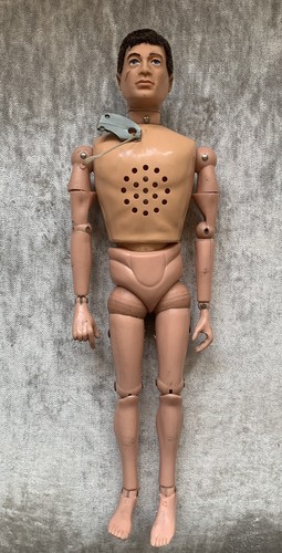 Vintage action man talking - man,
