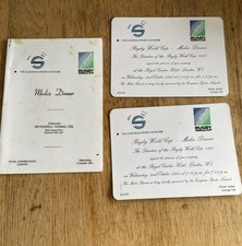 Autographed Signed Rugby World