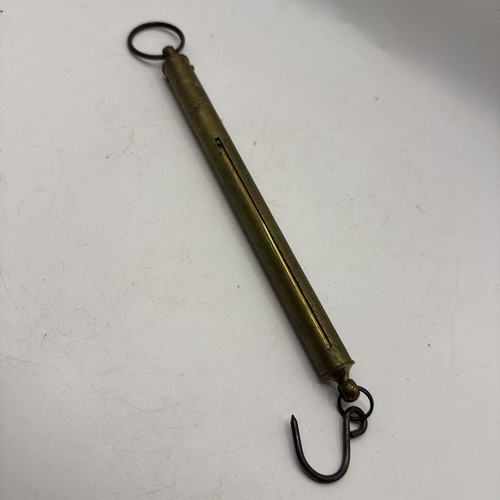 Vintage salter brass spring - salter,