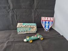Vintage Scalextric C85 BRM Green Slot Car 9 Boxed