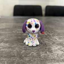 TY Mini Boos Darling The Dog Series 5 Puppy Purple Figure Toy Collectibles Dotty