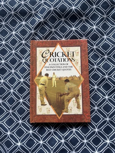 Cricket quotations - cricket, a