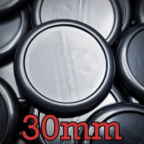 30mm round wide lip slotted - 30mm,