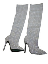 Stiletto Slouch Boots Thigh
