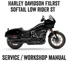 2024 Harley FXLRST Softail Low Rider ST Repair Workshop Service Manual PDF File